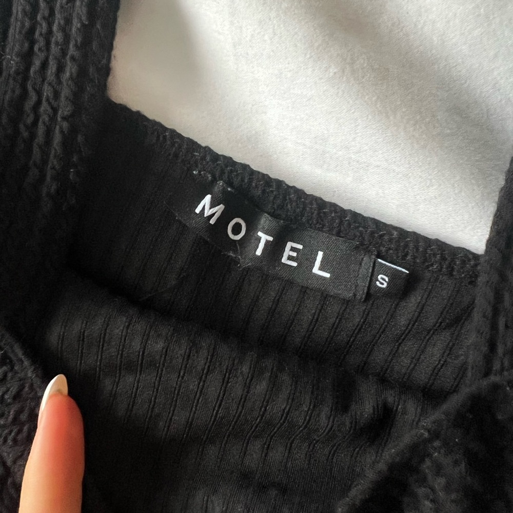 Motel Rocks Black Mini Dress - Picture 2 of 3
